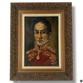 Jose Yepez Arteaga, Oil/Canvas, Bolivar