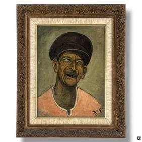 Jose Yepez Arteaga, Oil/Canvas, A Fisherman