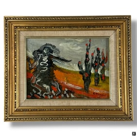 G. Btocho Oil/Canvasboard "Cactus"