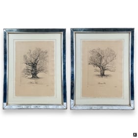 Lyndi Sales (S AFRICA B1973) Pair Of Etchings