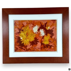 Jean Wagner Troemel O/B "Floral Still Life '59"