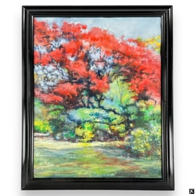 Marlene Puca Contemporary O/C "Japanese Gardens"