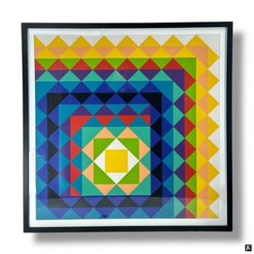 Herbert Bayer Screen Print on Paper