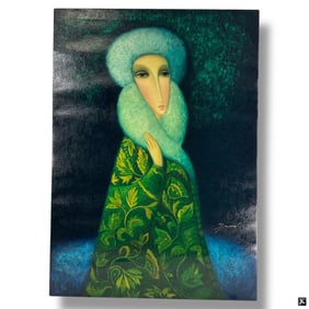 Sergey Smirnov LE Mixed Media/Canvas "Lara"