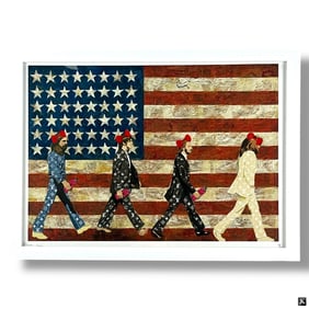 Death NYC Colored Print "The Beatles US LV"