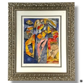 Alexandra Nechita, Lithograph, Winning Together