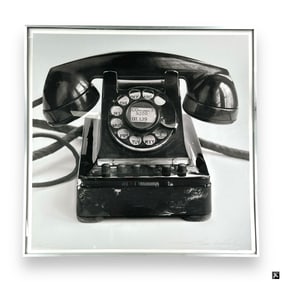 Shimon Okshteyn Lithograph "Telephone"