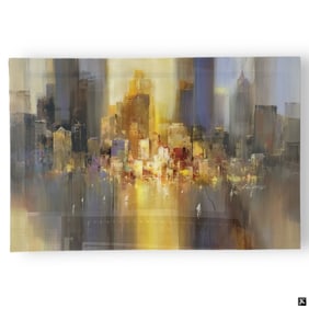 Wilfred Lang Acrylic Print "Cityscape"