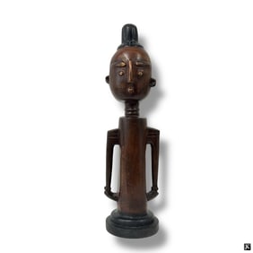 Vintage West African Carved Wood Figure