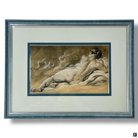 Francois Boucher Giclee "Reclining Female Nude"