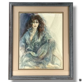 Mary Lou Hanson Color Print, Portrait of a Woman
