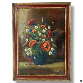 Alexander Sleeswyk Oil/Canvas "Still Life"