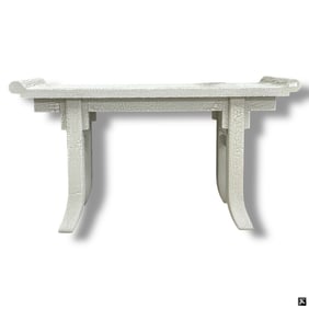Chinese Altar Table/Console with Crackle Finish