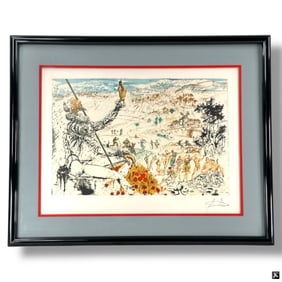 Salvador Dali Lithograph ''L'age D'or''