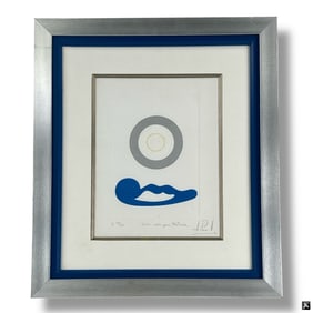 Contemporary Etching "Una Nube Para Matisse" 1982