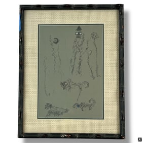 Max Ernst 1964 Lithograph "Untitled"