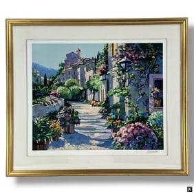 Howard Behrens Serigraph "Burgundy"