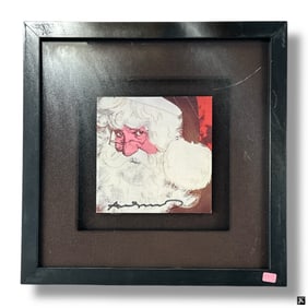 Andy Warhol Offset Lithograph "Myths Invitation'