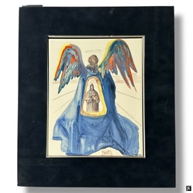 Salvador Dali Ceramic Tile "Dante Purified"