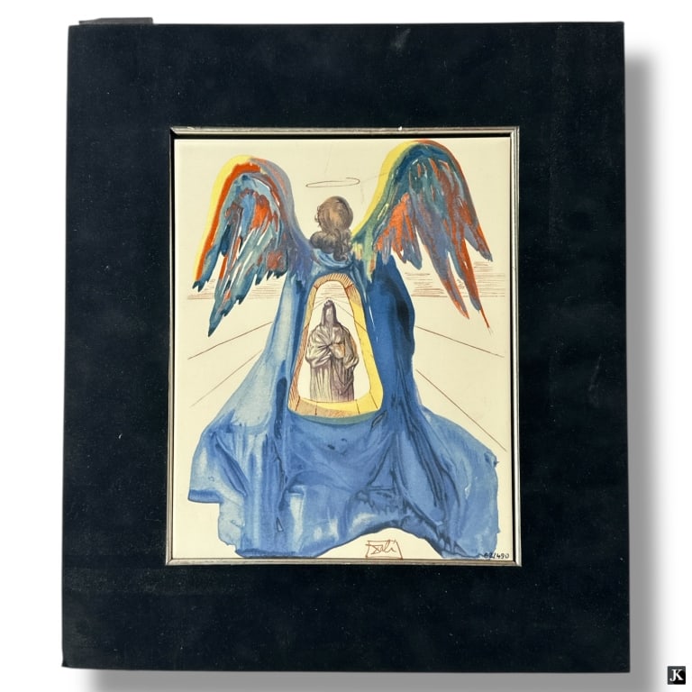 Salvador Dali Ceramic Tile "Dante Purified" (1 of 6)