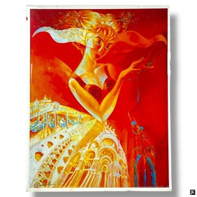 Alina Eydel Embellished Giclee "Venetian Romance"