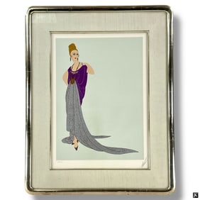 Romain de Tirtoff (Erte) Serigraph "At The Ball"