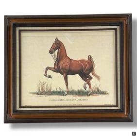 Robert Christie Color Lithograph