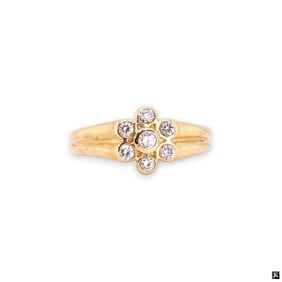 0.53ct Diamond Ring Set In 14K