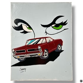 Tommy - Pop-Art Oil on Canvas "GTO"