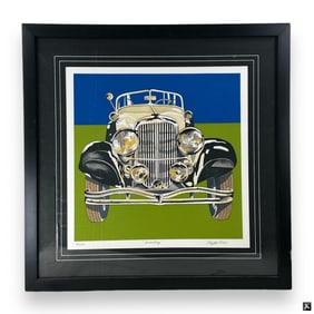 Phyllis Krim Color Serigraph "Duesenberg"
