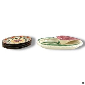 5 Tabletops Unlimited Odessa Plates & Leone Bowl