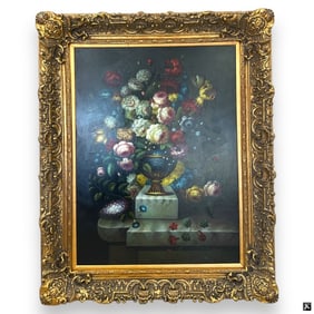 Large Modern Old Master Style Giclee "Still Life"