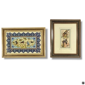 2 Persian Miniatures