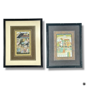 2 Persian Miniatures