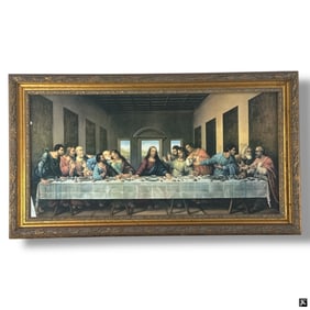 Vintage Color Print "The Last Supper"