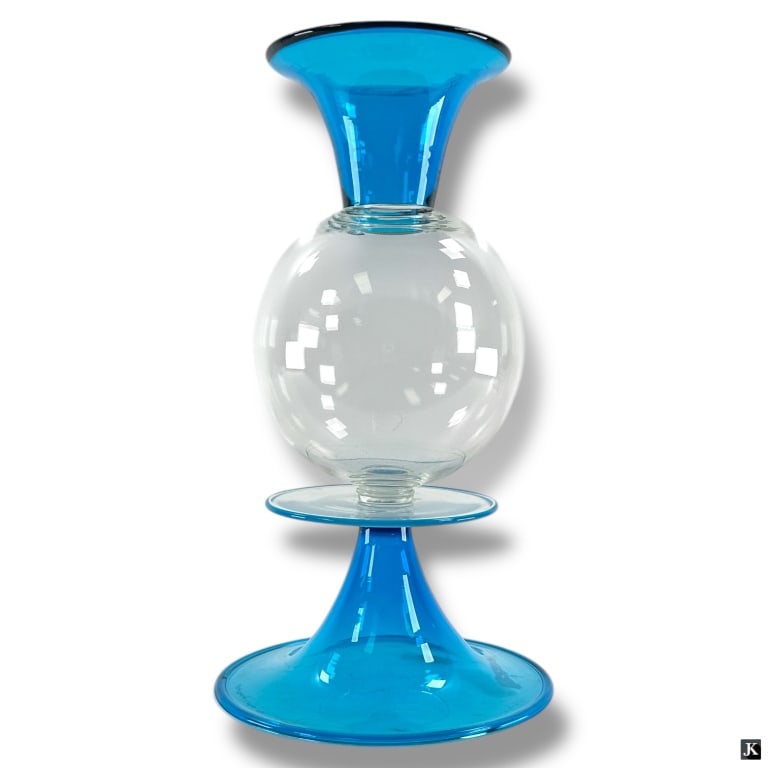 Yoichi Ohira de Majo, Murano Glass Vase 1980