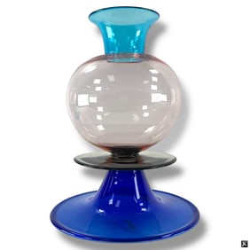 Yoichi Ohira de Majo, Murano Glass Vase 1987