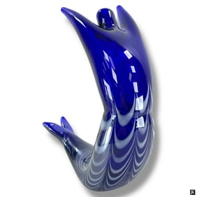 Attr: Fulvio Bianconi Art Glass "Sirene" Vase