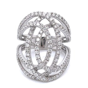 18K White Gold 2.00 Ct. Diamond Ring