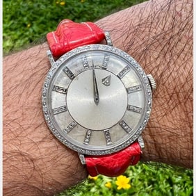 Vintage LONGINES 14K White Gold Mystery Watch