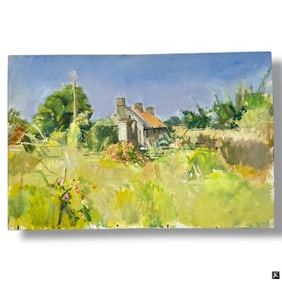 Richard (Dick) Lee Oil/Canvas, English Countryside