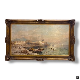 Franz Richard Unterberger O/C "The Torre de Greco"