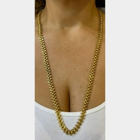 Antique 14K Yellow Gold Necklace