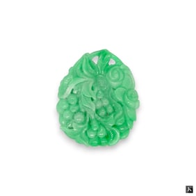 Chinese Carved Jade Pendant