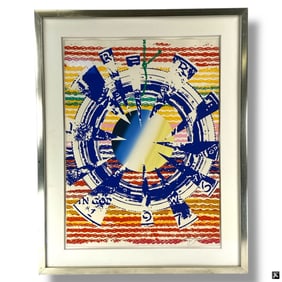 James Rosenquist Color Screenprint "Miles"