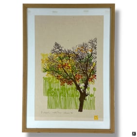 Mariaelisa Leboroni Woodcut "Matre Terra"