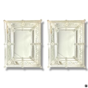 Pair of Venetian Mirrors