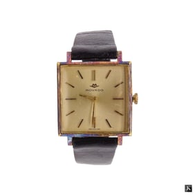Movado On Leather Strap