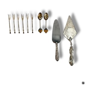 Vintage Silver Flatware Serving Pieces