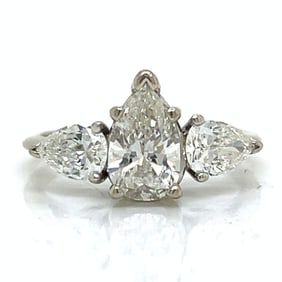 14K White Gold 1.80 Ct. Diamond Ring